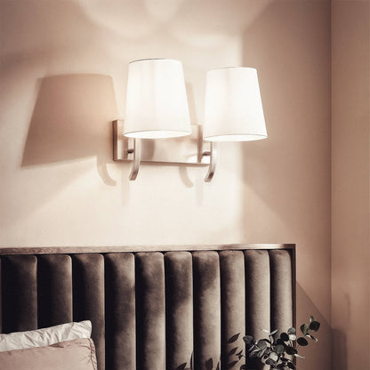 Lámpara de Pared Metal 2 Focos Eikho