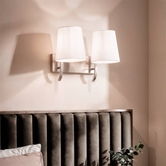 Lámpara de Pared Metal 2 Focos Eikho