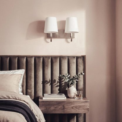 Lámpara de Pared Metal 2 Focos Eikho