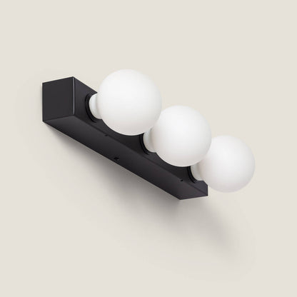Aplique de Pared Baño Metal 3 Focos Aizkra