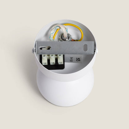 Lámpara de Pared Metal Orientable 1 Foco Blanco Ates