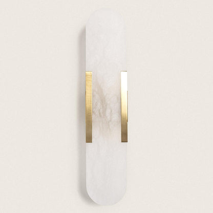 Lámpara de Pared Metal y Mármol Nandra