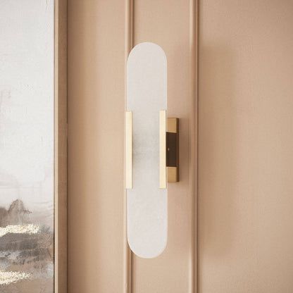 Lámpara de Pared Metal y Mármol Nandra