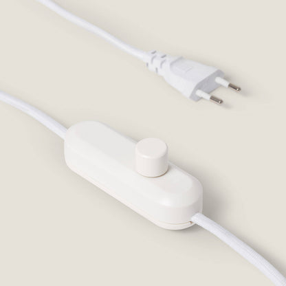 Lámpara de Pie de Metal y Madera Wifi con Regulador Silinda