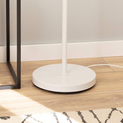 Lámpara de Pie de Metal y Madera Wifi con Regulador Silinda