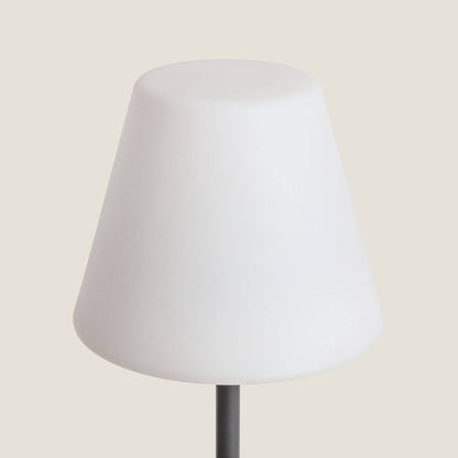 Lámpara de Pie Exterior de Metal LED Solar Larso