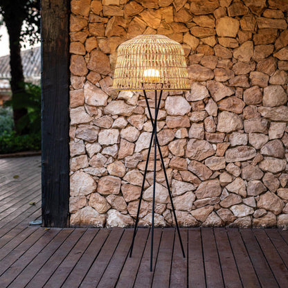Lámpara de Pie Exterior LED 9W Amalfi 145 Battery Negro
