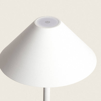 Lámpara de Pie LED Portátil para Exterior con Batería USB Recargable Metal Kivuli