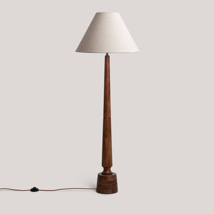 Lámpara de Pie Madera Kehna ILUZZIA