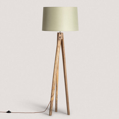 Lámpara de Pie Madera Kumar ILUZZIA