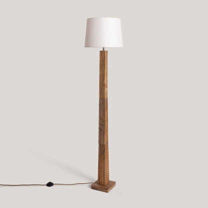 Lámpara de Pie Madera Kyathi ILUZZIA
