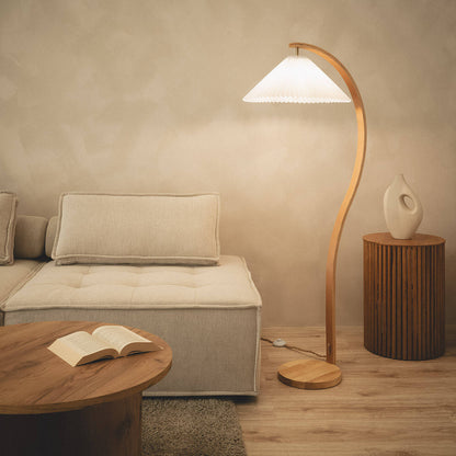 Lámpara de Pie Madera Luanda