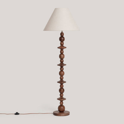 Lámpara de Pie Madera Tanish ILUZZIA