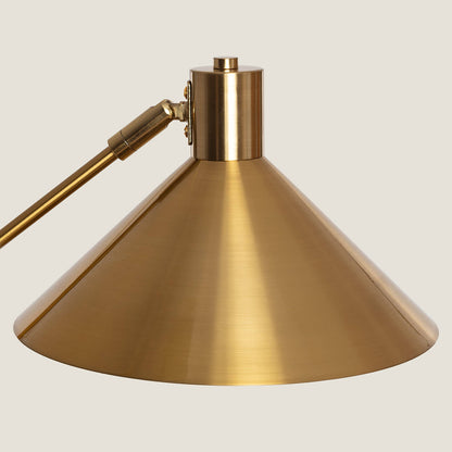 Lámpara de Pie Metal Aleya Gold