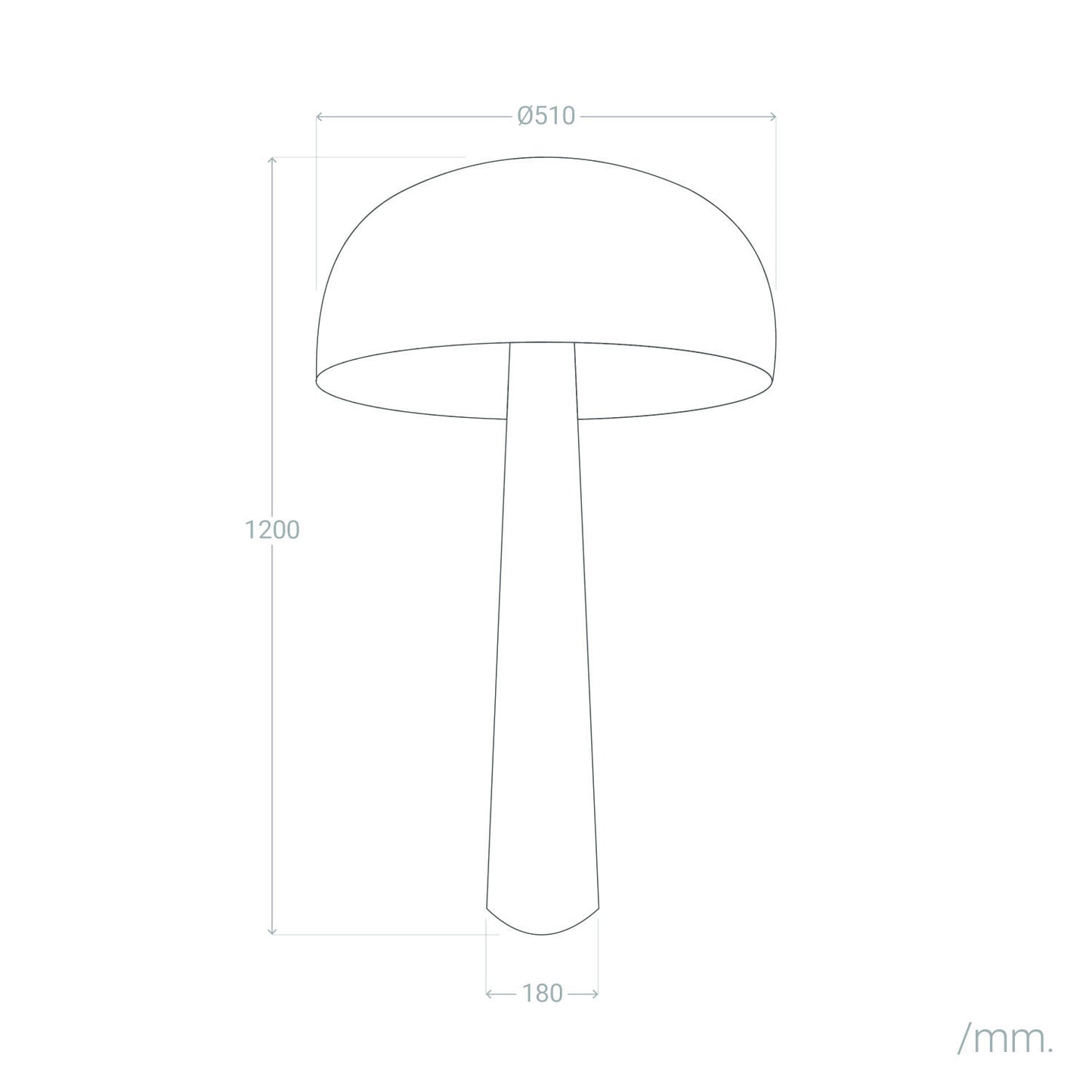 Lámpara de Pie Madera Kuttala