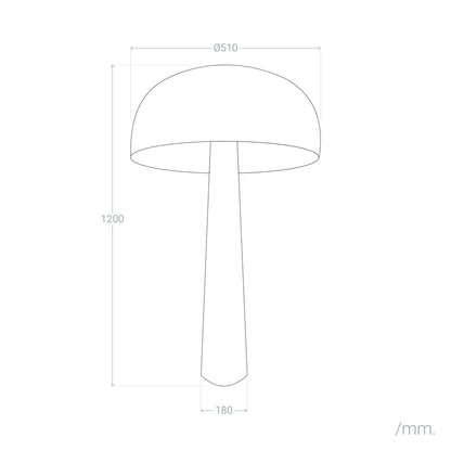 Lámpara de Pie Madera Kuttala