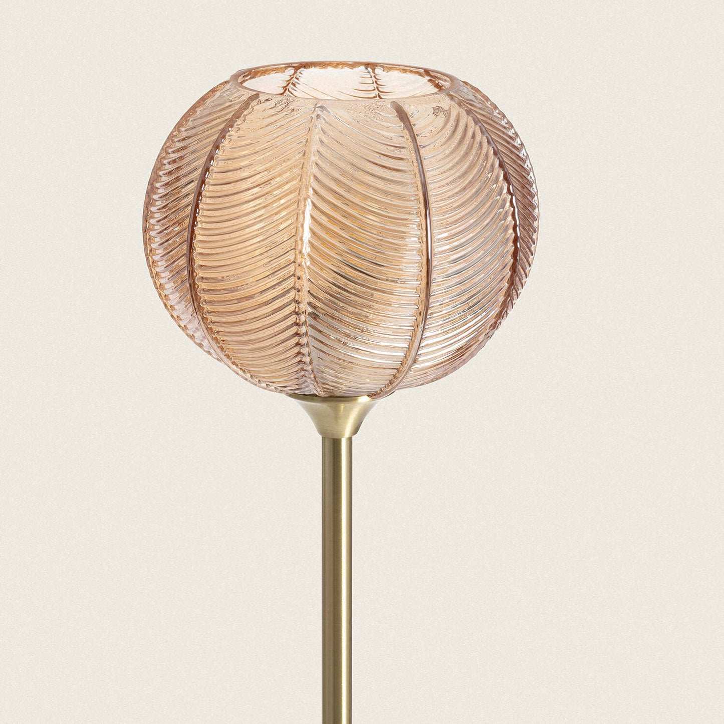 Lámpara de Pie Metal y Cristal Klimt