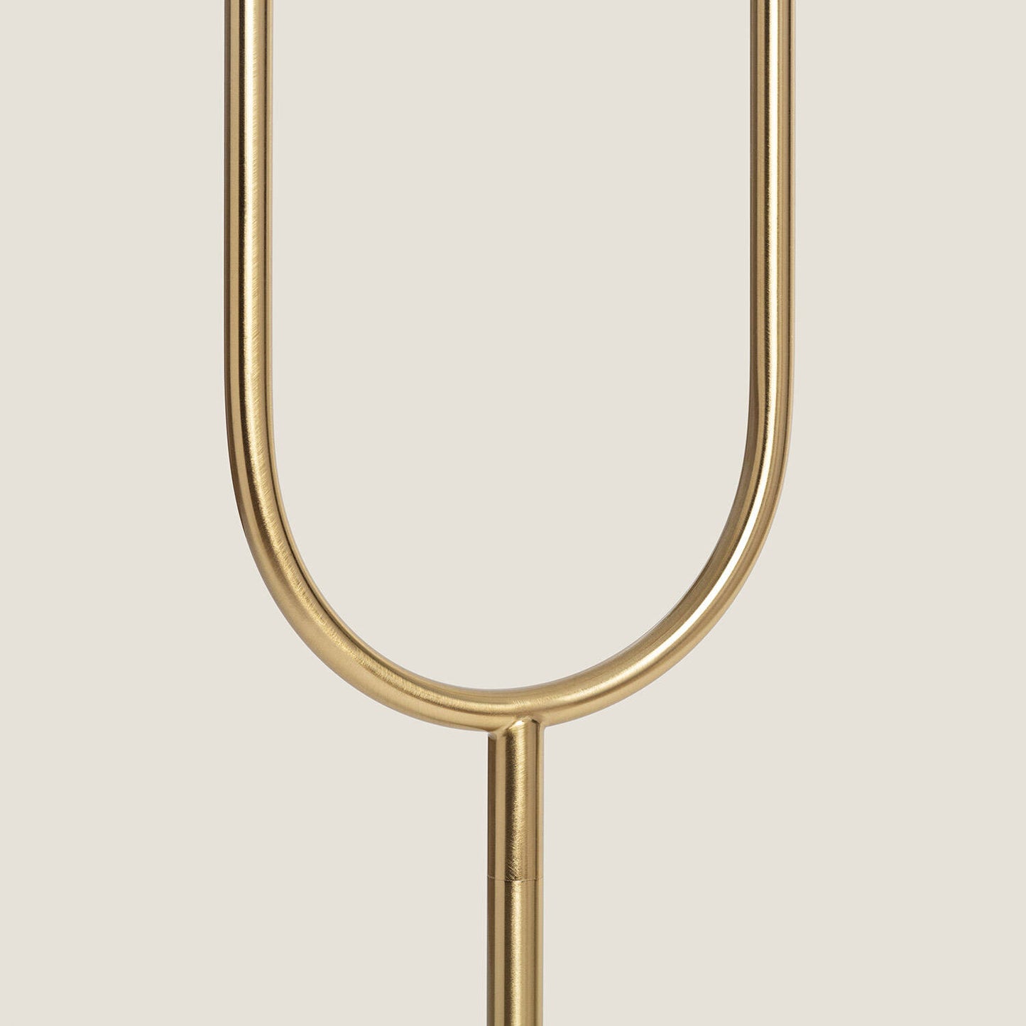Lámpara de Pie Metal y Cristal Moonlight Brass 2 Focos