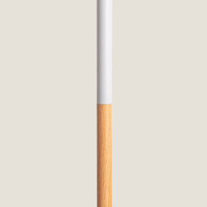 Lámpara de Pie Metal y Madera Silinda
