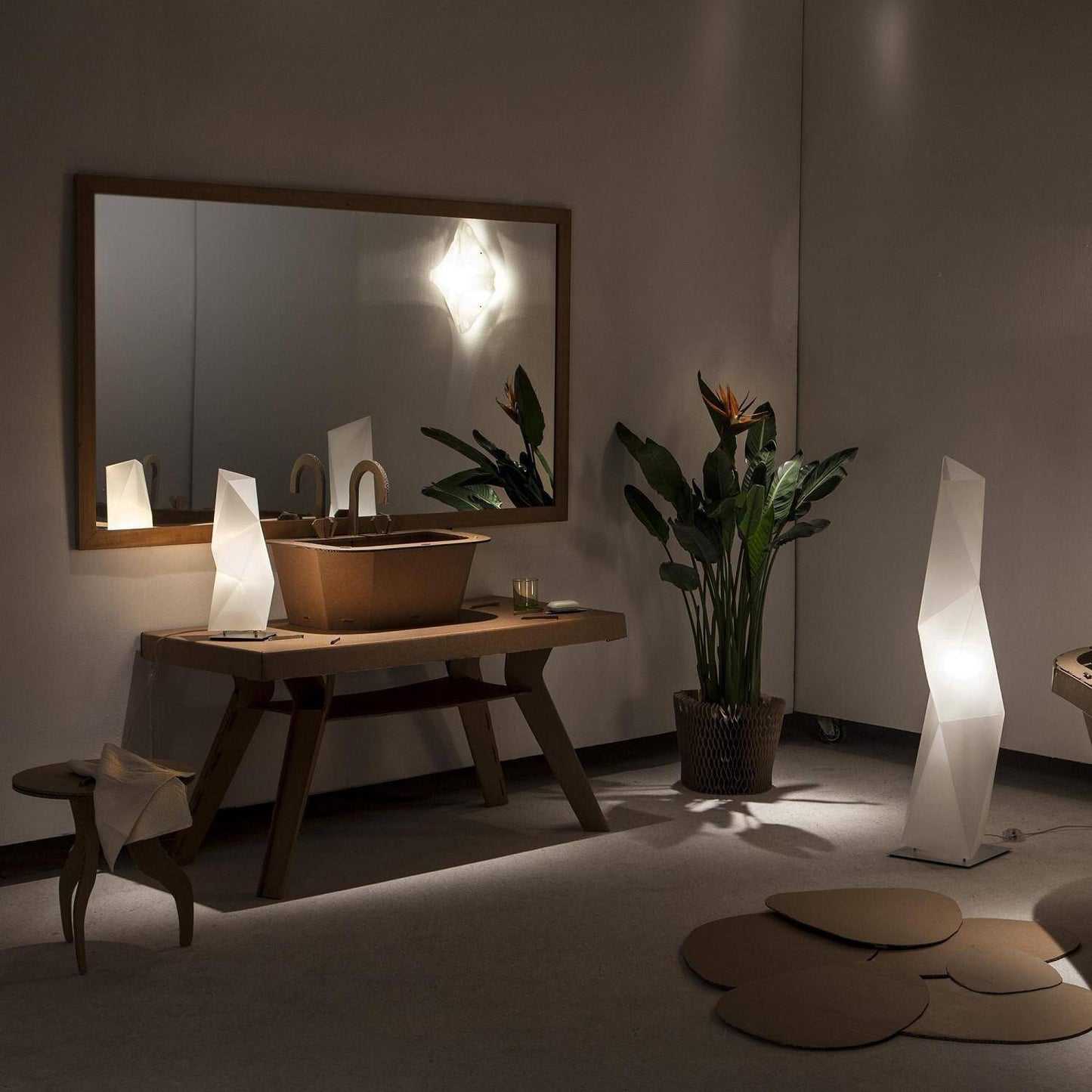 Lámpara de Pie SLAMP Diamond Floor Large