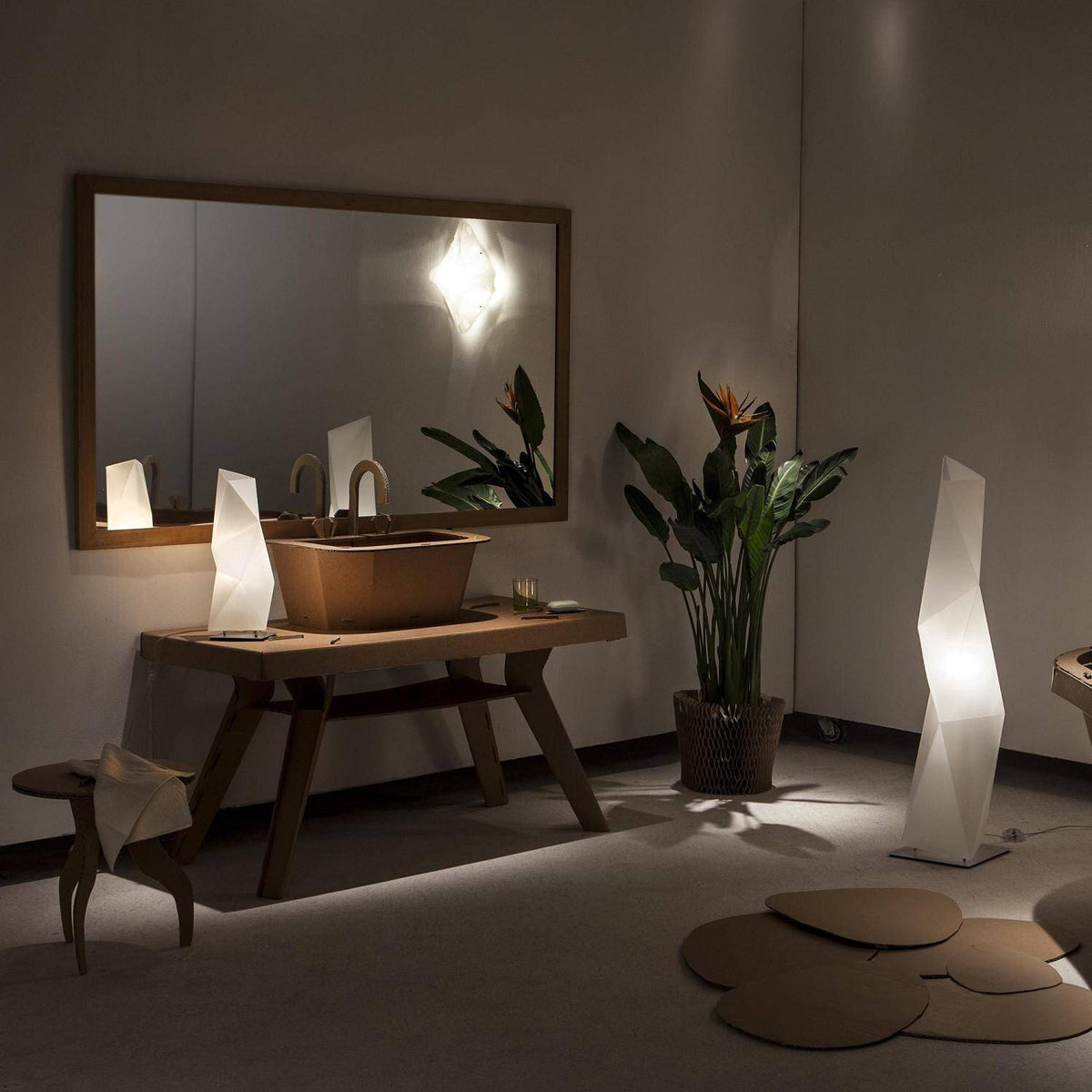 Lámpara de Pie SLAMP Diamond Floor Large