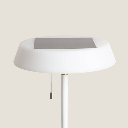 Lámpara de Pie Solar Exterior LED 2.6W Metal Aldana