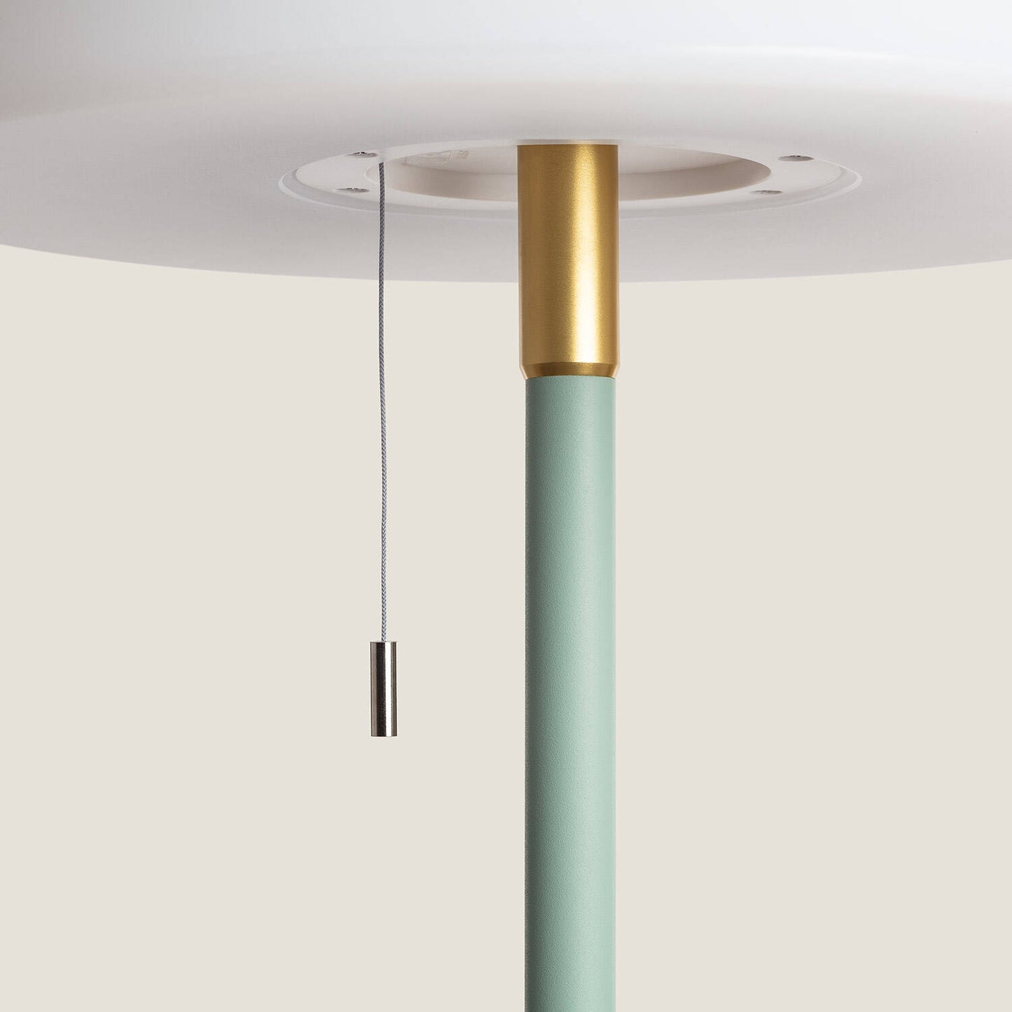 Lámpara de Pie Solar Exterior LED 2.6W Metal Aldana