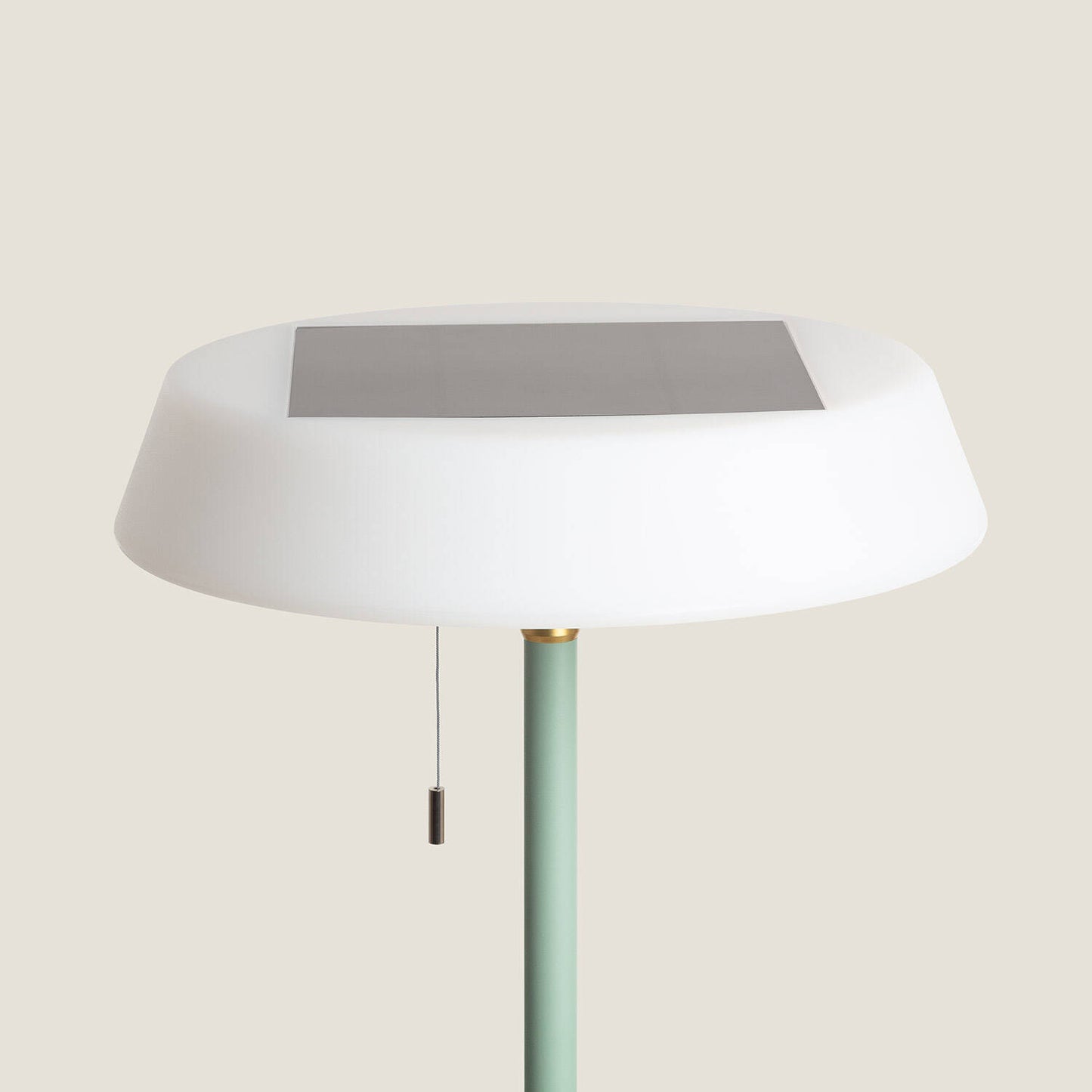 Lámpara de Pie Solar Exterior LED 2.6W Metal Aldana