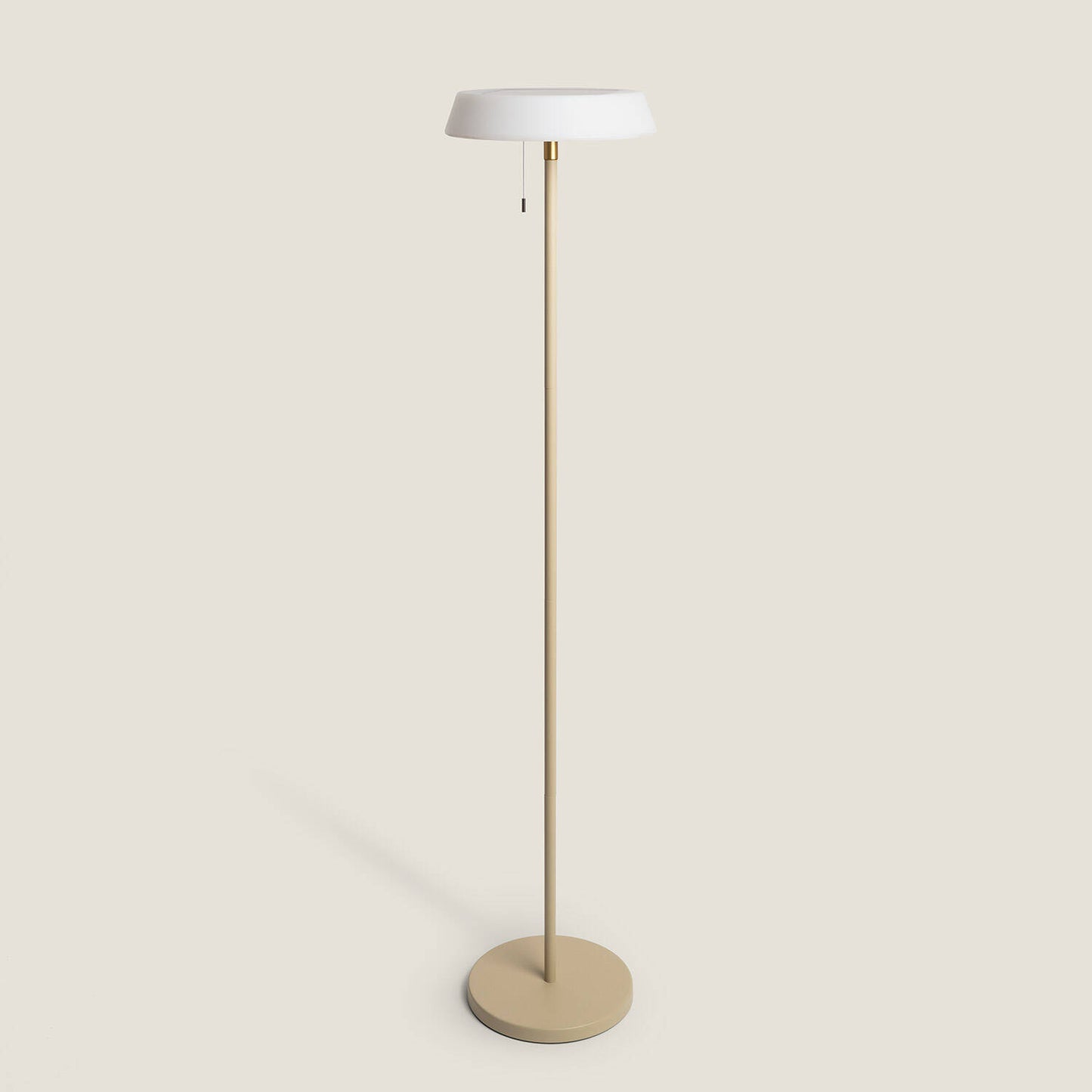 Lámpara de Pie Solar Exterior LED 2.6W Metal Aldana