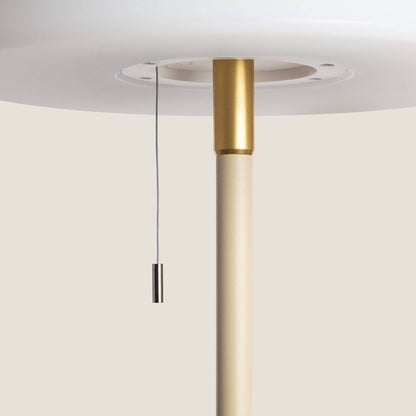 Lámpara de Pie Solar Exterior LED 2.6W Metal Aldana
