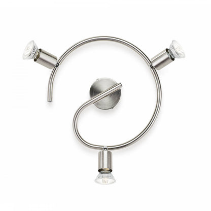 Lámpara de Techo 3 Focos en Espiral PHILIPS Limbali