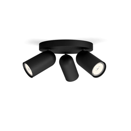 Lámpara de Techo 3 Focos PHILIPS Pongee
