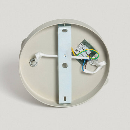 Lámpara de Techo Circular Orientable Aluminio 2 Focos Adrien
