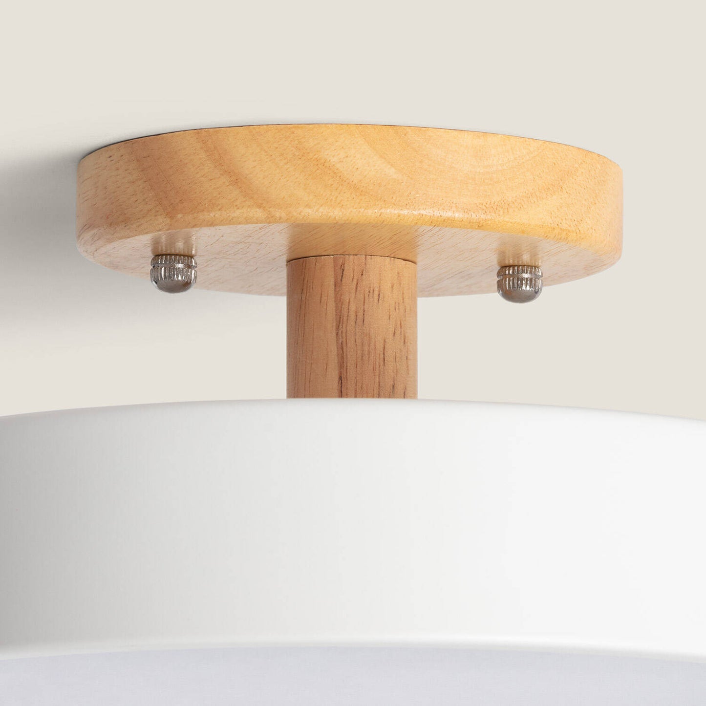 Lámpara de Techo LED 12W Madera y Aluminio CCT Seleccionable Whisty