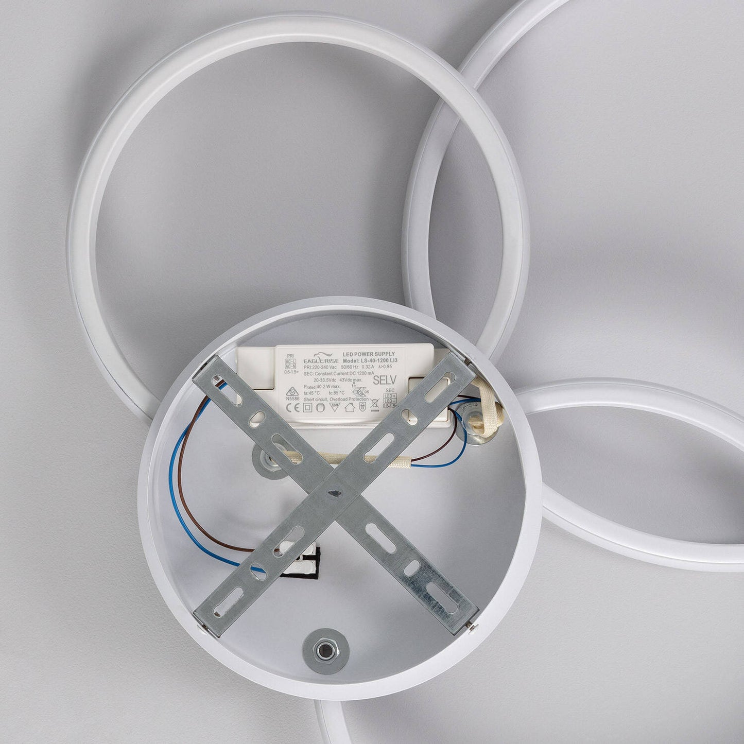 Lámpara de Techo LED 31W Metal Big Eklips Berno