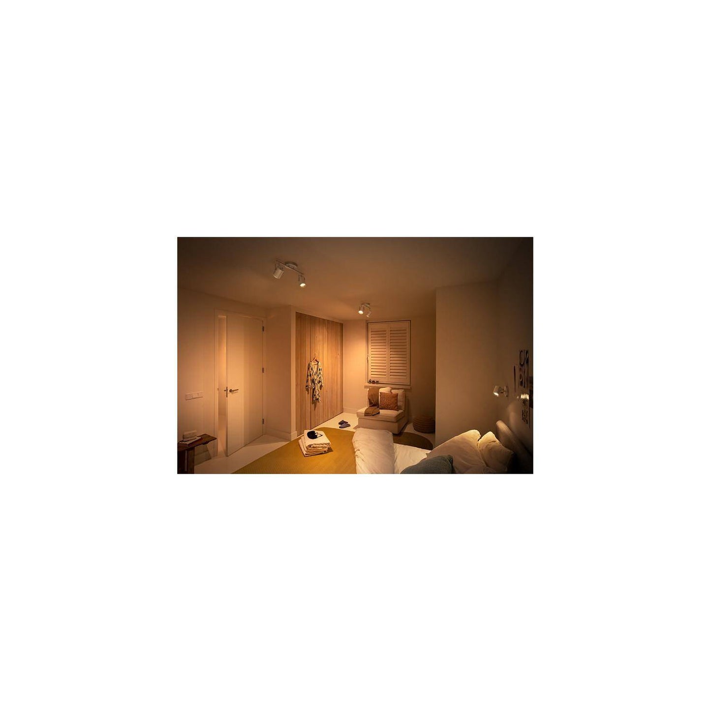 Lámpara de Techo LED PHILIPS Doble Byre 2 Focos 8.6W