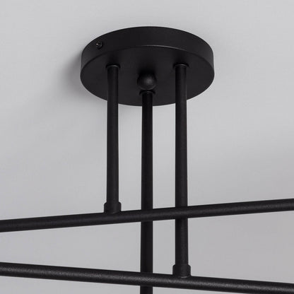 Lámpara de Techo Metal 6 Focos Fimbo