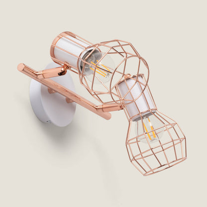 Lámpara de Techo Metal Orientable 2 Focos Lada