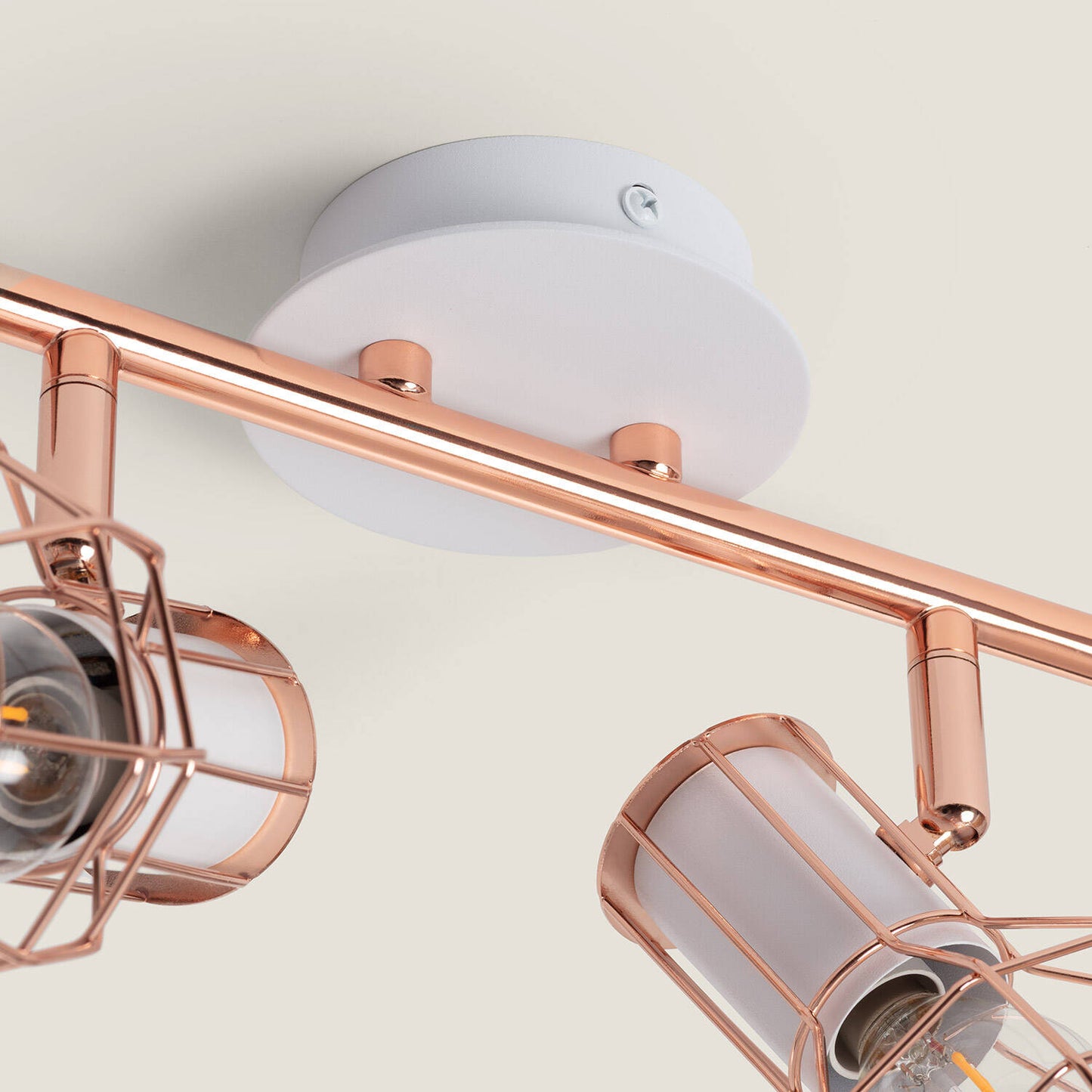 Lámpara de Techo Metal Orientable 2 Focos Lada