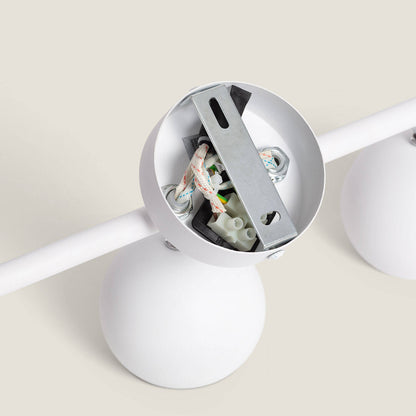 Lámpara de Techo Orientable Aluminio 3 Focos Ates