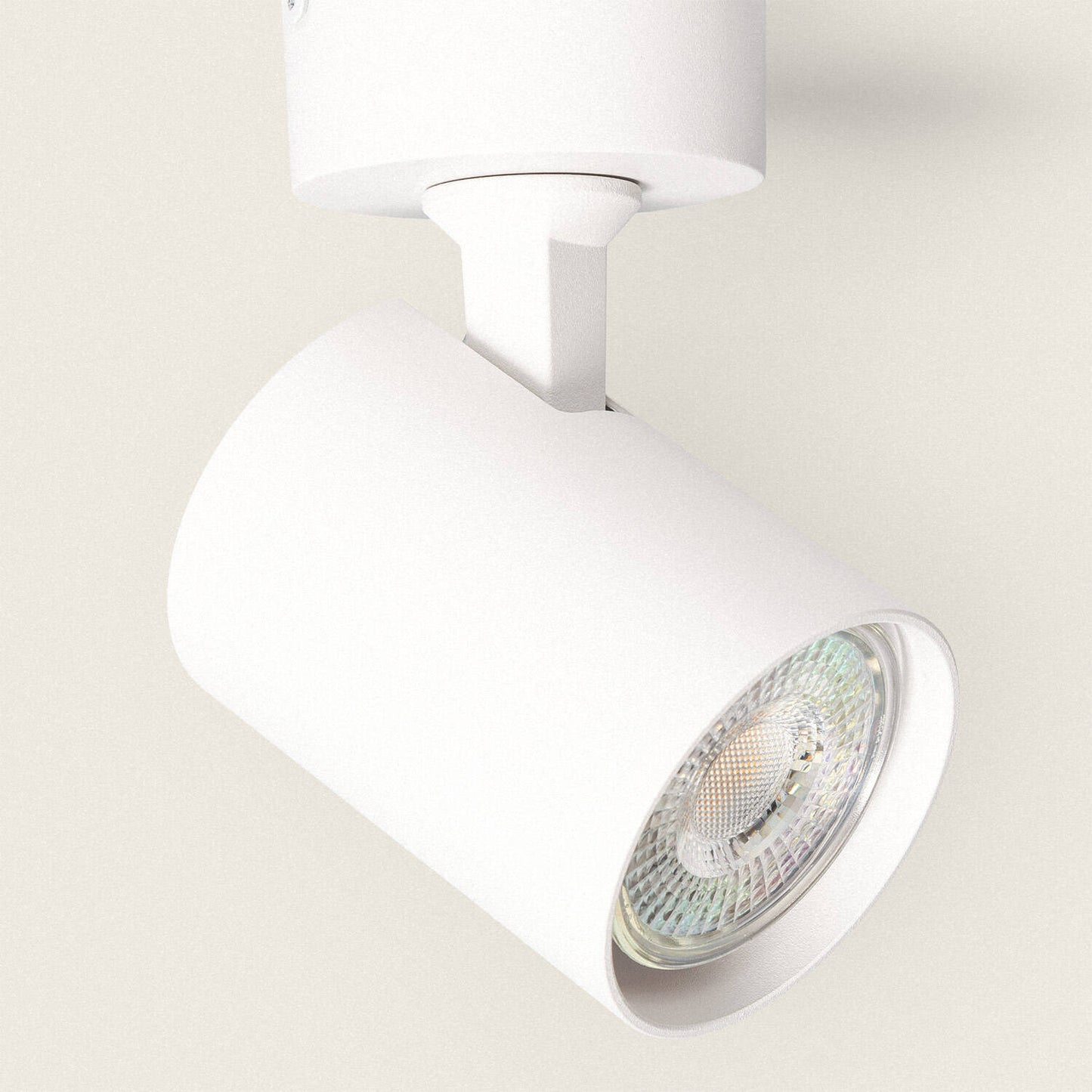 Lámpara de Techo Orientable Aluminio Nona Blanco