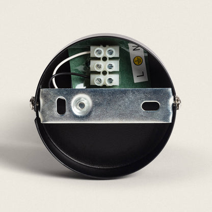 Lámpara de Techo Orientable Metal 1 Foco Albus Black