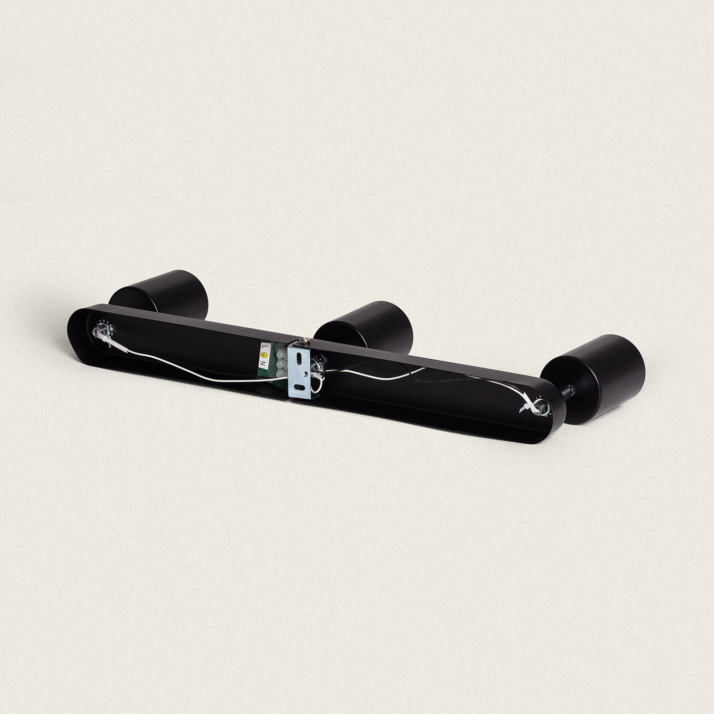Lámpara de Techo Orientable Metal 3 Focos Albus Black Large