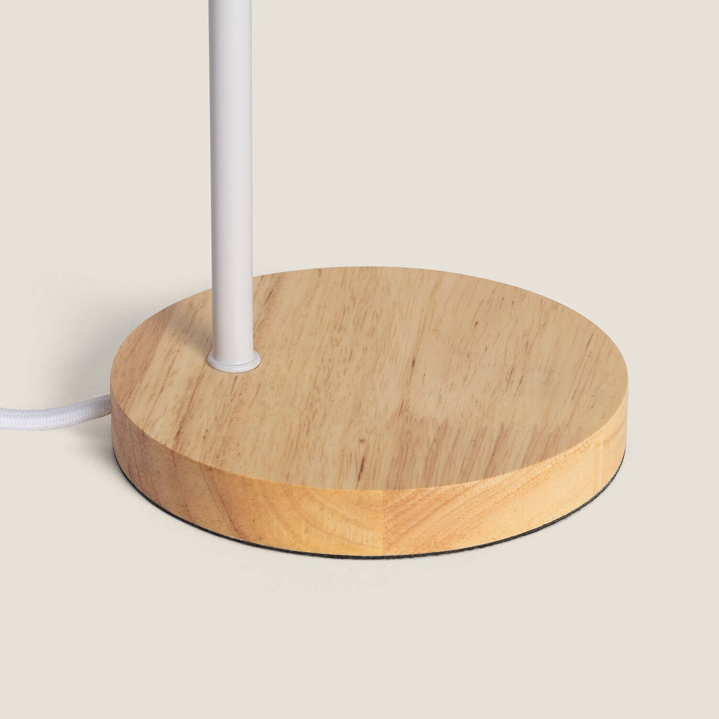 Lámpara Flexo Escritorio Aluminio y Madera Luxo