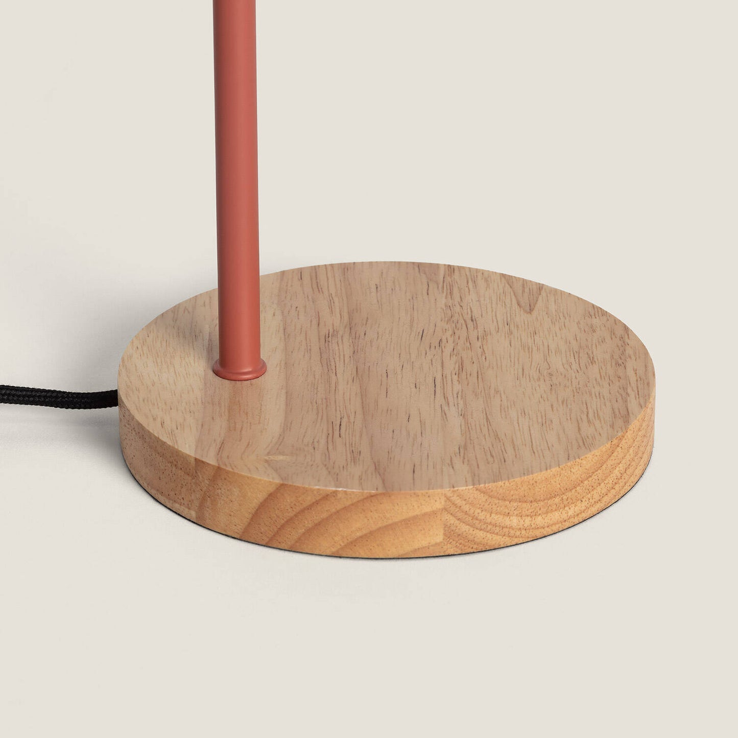 Lámpara Flexo Escritorio Aluminio y Madera Luxo
