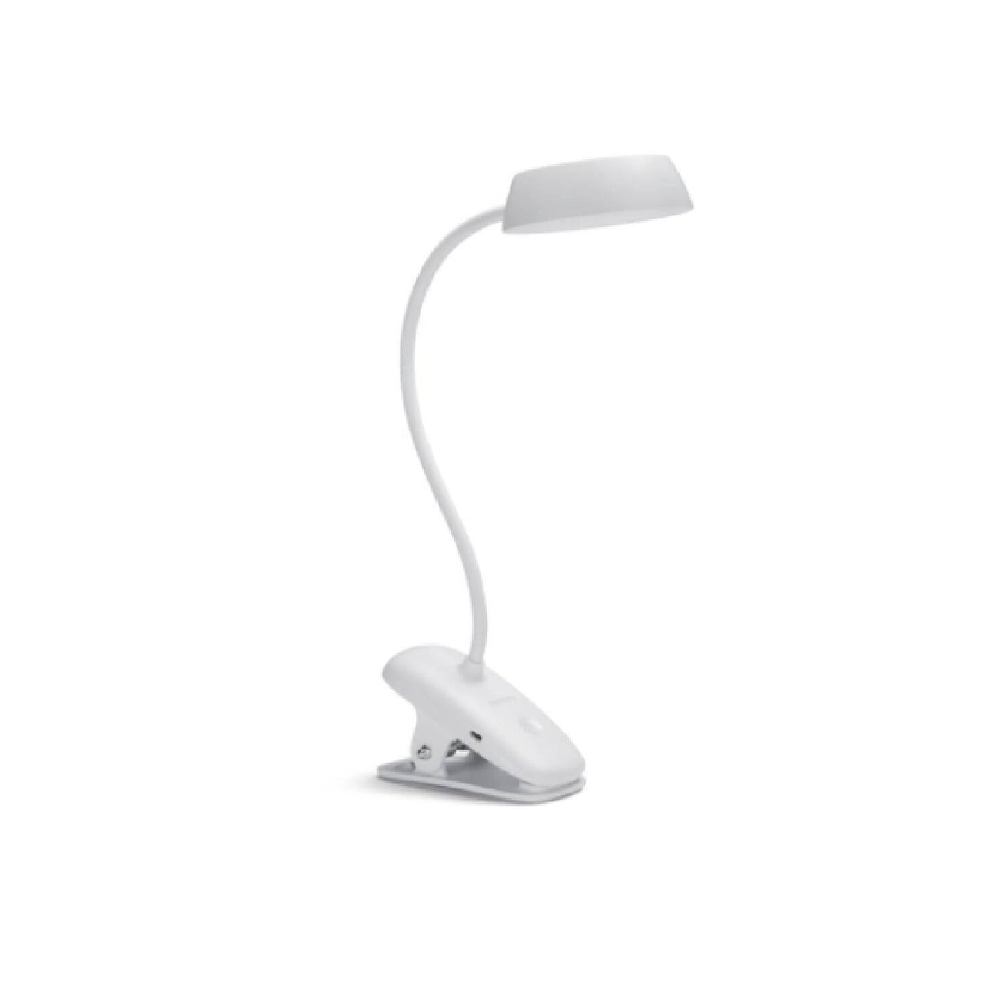 Lámpara LED Flexo Escritorio Philips Donutclip
