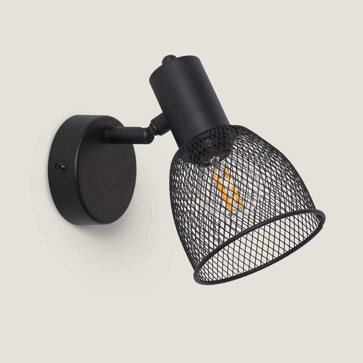 Lámpara Orientable Aluminio 1 Foco Grid