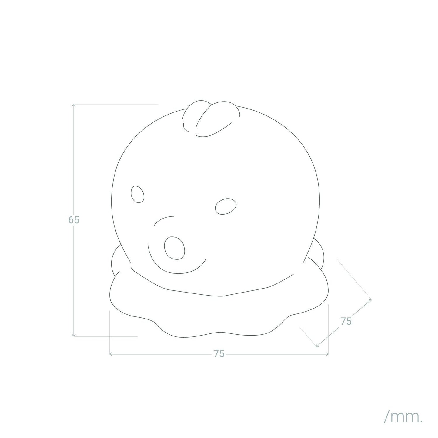 Luz Quitamiedos LED Pulpo RGB Silicona IP67