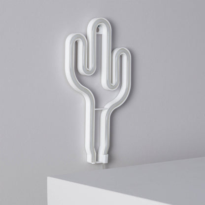 Neón LED Cactus con Batería