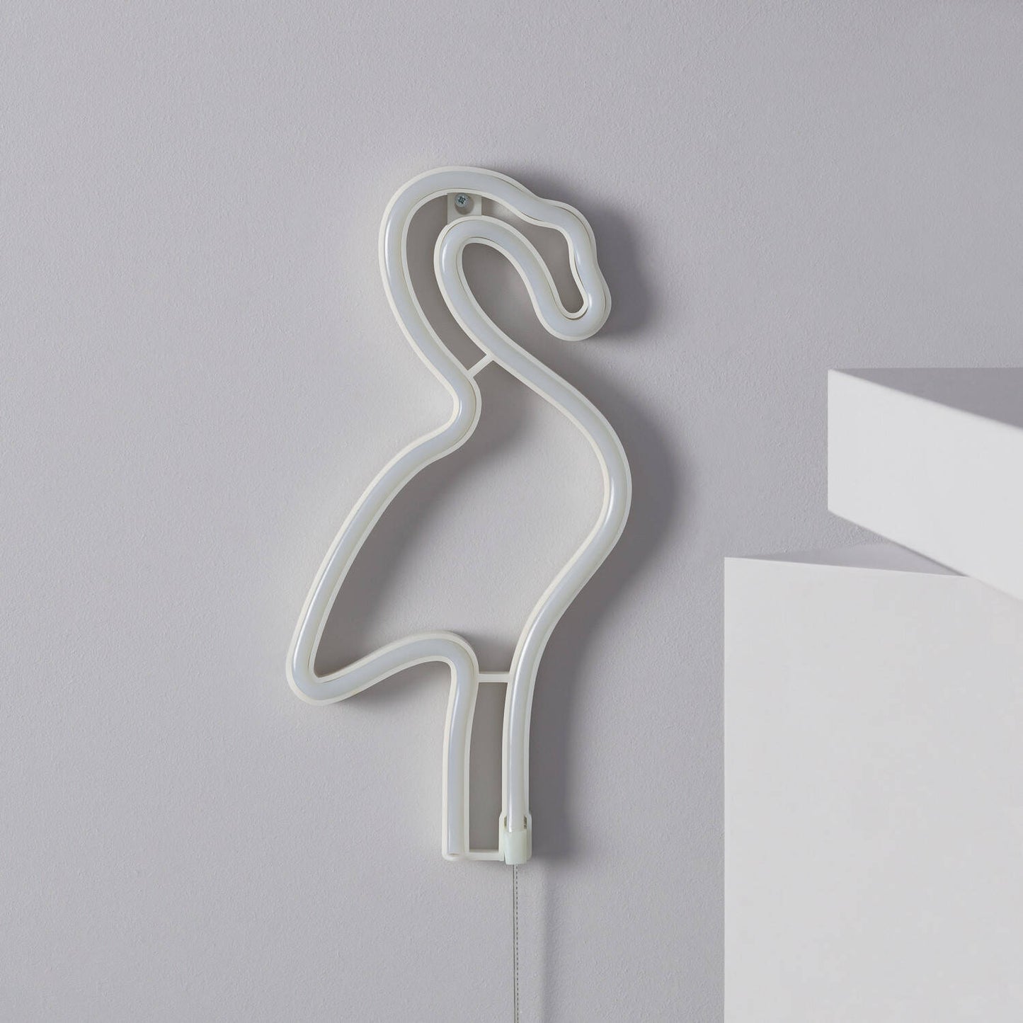 Neón LED Flamingo con Batería